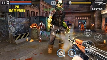DEAD TARGET: Zombie || Complete FRANKENSTEIN Mission - Get Halloween Gloves「Android Gameplay」
