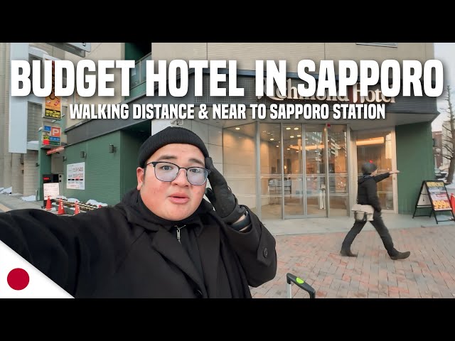 SAPPORO VLOG • Budget Hotel near Sapporo Station | Ivan de Guzman class=