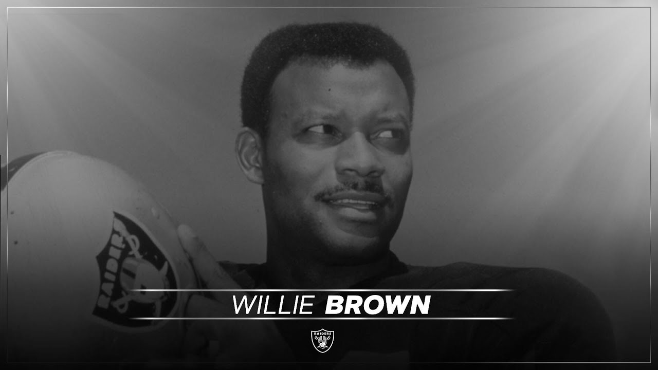 Raiders pay tribute to hall of famer willie brown raiders youtube