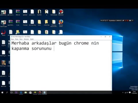 Video: Tarayıcı Neden Kapanıyor