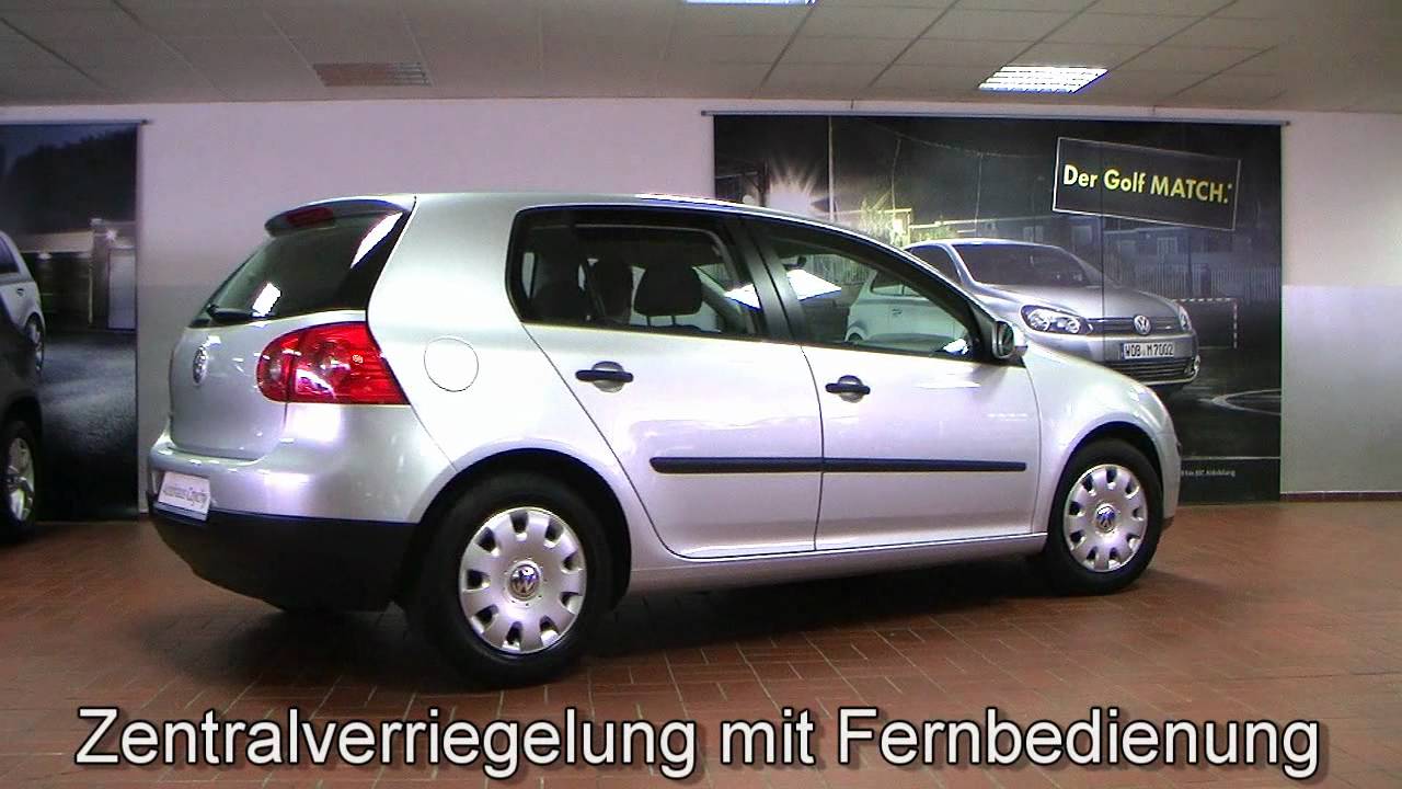 Volkswagen Golf V Trendline 1,4 Klima 2004 Silber Metallic  www.autohaus.biz/czychy - YouTube