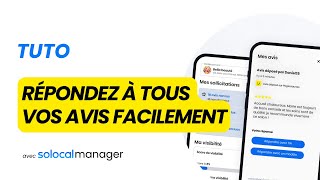 Tuto : Gérez et Répondez à Tous Vos Avis Clients Facilement avec Solocal Manager ! ⭐🚀 screenshot 3