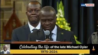 Jeff Oyier eulogizes his younger brother as a well-rounded man of class, compassion, and grace
