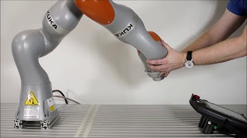 Den KUKA iiwa durch Handführung anlernen