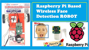 Raspberry Pi based wireless Face Detection ROBOT