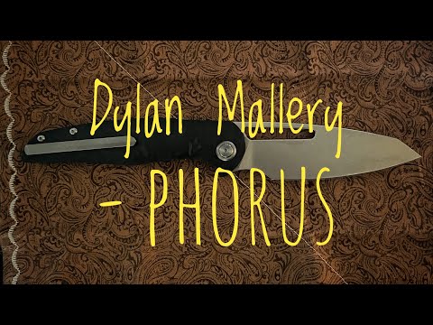 The best EDC knife for daily urban carry? The Dylan Mallery Designs - Phorus