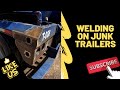 WELDING TRAILER FIRST MOBILE JOB WITH WELDING TRAILER