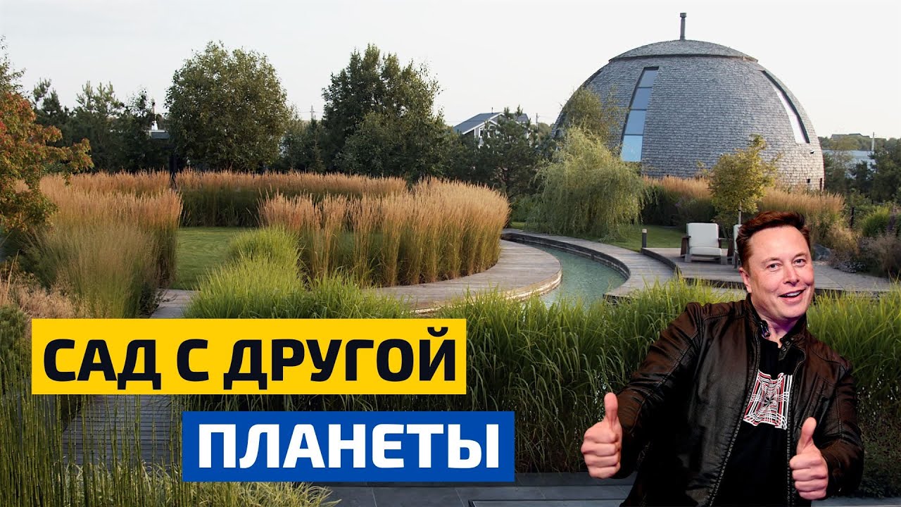 Малоуходный сад на 14 сотках: водоём, огород, теплица, зона отдыха 
