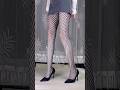Chevron Pattern Tights &amp; Black Heels #legs #heels #nylon #stockings #pantyhose #tights #beauty #foot