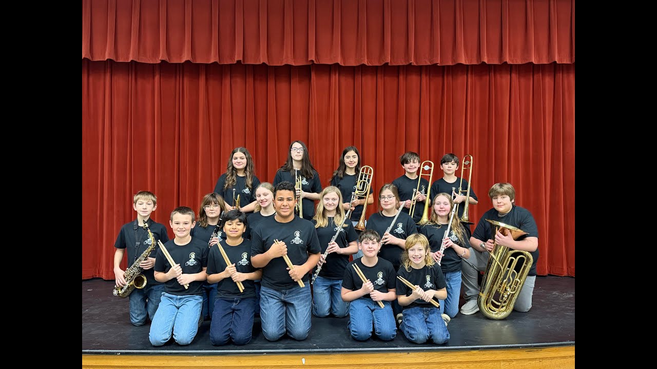 SCMS 6th Grade Band 2026
