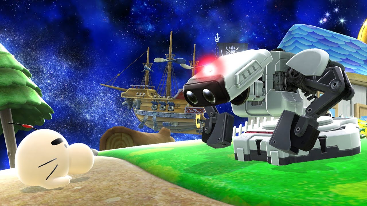 Super Smash Bros for Wii U Classic Mode ROB - YouTube