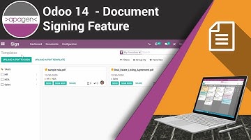 Odoo Demo - Document Signing Feature | Apagen Solutions Pvt. Ltd. (Odoo Service Provider)