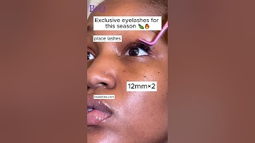 How to appy diy lash extensions in 5 minutes | b&q lashes