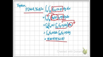 Probability - Independence of Random Variables