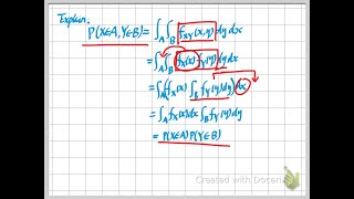 Probability - Independence of Random Variables