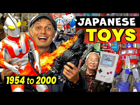 Japanese Toys that Changed the Game | Nintendo, Godzilla, Transformers, Ultraman