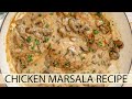 Classic chicken marsala recipe