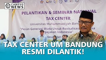 Selamat !!! Tax Center Um Bandung Periode 2023-2024 Resmi Dilantik