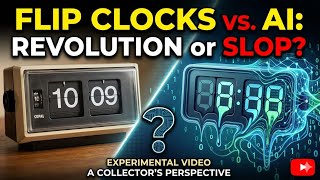 Should AI have any role in flip clock collecting
Artificial Intelligence is everywhere right now… but does it belong in a niche hobby like flip clock collecting?
In this video I experiment with AI and ask a question many collectors may be wondering: Is there any place for AI in the world of flip clocks?
Nearly everything you see and hear in this video was created using AI tools — including AI-generated images, video effects, and even the narration. I also run a live experiment using Google’s Gemini to see whether an AI assistant can recognize and understand some of the clocks in my collection.
Along the way we look at:
• AI-generated imagery based on historical clock material
• AI editing experiments (including some… questionable results)
• A live AI conversation analyzing clocks on my shelf
• Whether AI actually understands flip clocks — or just sounds like it does
Collectors often value authenticity, research, and hands-on experience. So the real question becomes:
Is AI a useful tool for collectors… or just more internet “AI slop”?
Don’t worry — this channel isn’t turning into an AI channel. This is just an experiment and a conversation starter.
Let me know what you think in the comments:
Join this channel to get access to perks:
https://www.youtube.com/channel/UC0Dn3A3p02pyT0owaYVwZRg/join
Visit us:
https://www.flipclockfans.com
Our Executive Producer
Robert Jagers - Well known and respected restorer of flip clocks. Find Robert at:
https://www.flipoclock.com
Thanks to all our supporters!
Robert Jagers
Johan de Jong
JW Hopkins
Adlai Gordon
Radek Hladík
John from NH
Cipri Hosu
Reysic
Kristina Schlah
Gnemelf
Shelli Yoder
廣瀬岳幸
#FlipClock #ClockCollecting #VintageClocks #AI #ArtificialIntelligence #RetroTech #CollectorCommunity Should AI have any role in flip clock collecting