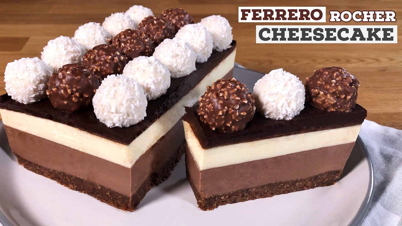 Ferrero Rocher Cheesecake | No Bake Cheesecake Recipe | Just Cook!