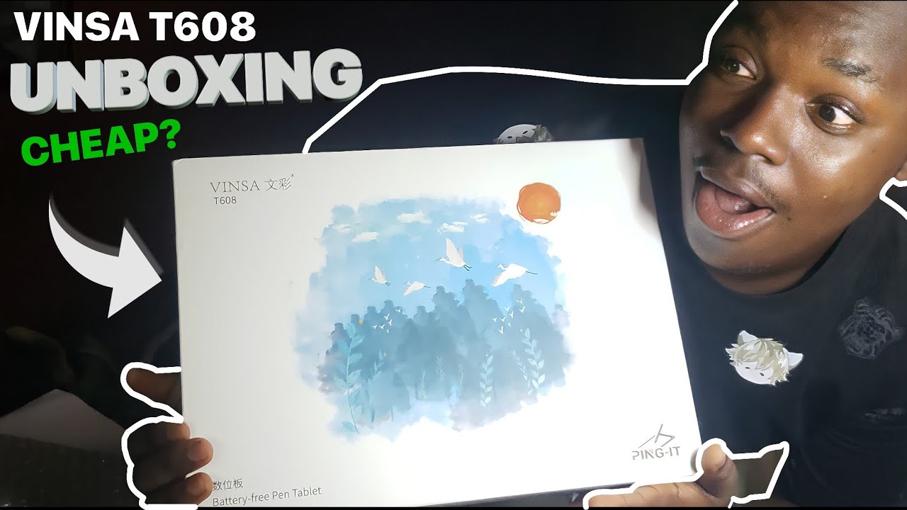 VInsa T608Graphic Tablet Unboxing & Review(the most affordable drawing