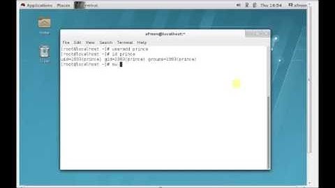 how to create & delete user and group account  in linux rhel7