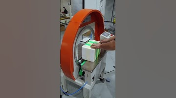 Fully automatic tape wrapping machine, full circle tape wrapping, suitable for all sizes.