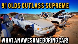 It was actually a pretty good car. 1991 Oldsmobile Cutlass Supreme, Junkyard Review
