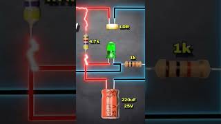 ldr  depend led flasher circuit @Dilshad0769