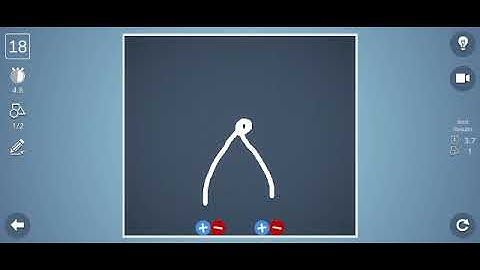 Brain it on! Level 17, 18 solution 3 stars