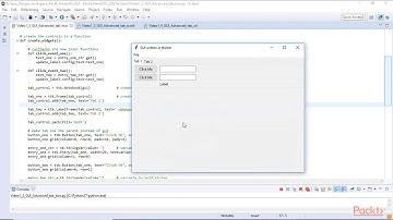 Hands-On Python 3.x GUI Programming: Organizing the GUI with Tab Controls|packtpub.com