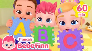 Apprenez ABC avec Bebefinn! | +Comptines en français | Chanter avec Bebefinn👶Chansons pour Enfants