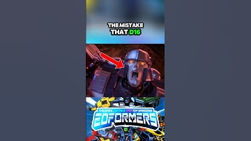 Huge mistake by D16 in Transformers One. #edformers #transformers #tidal