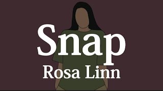 【和訳】Losa Linn - Snap(SpeedUp)