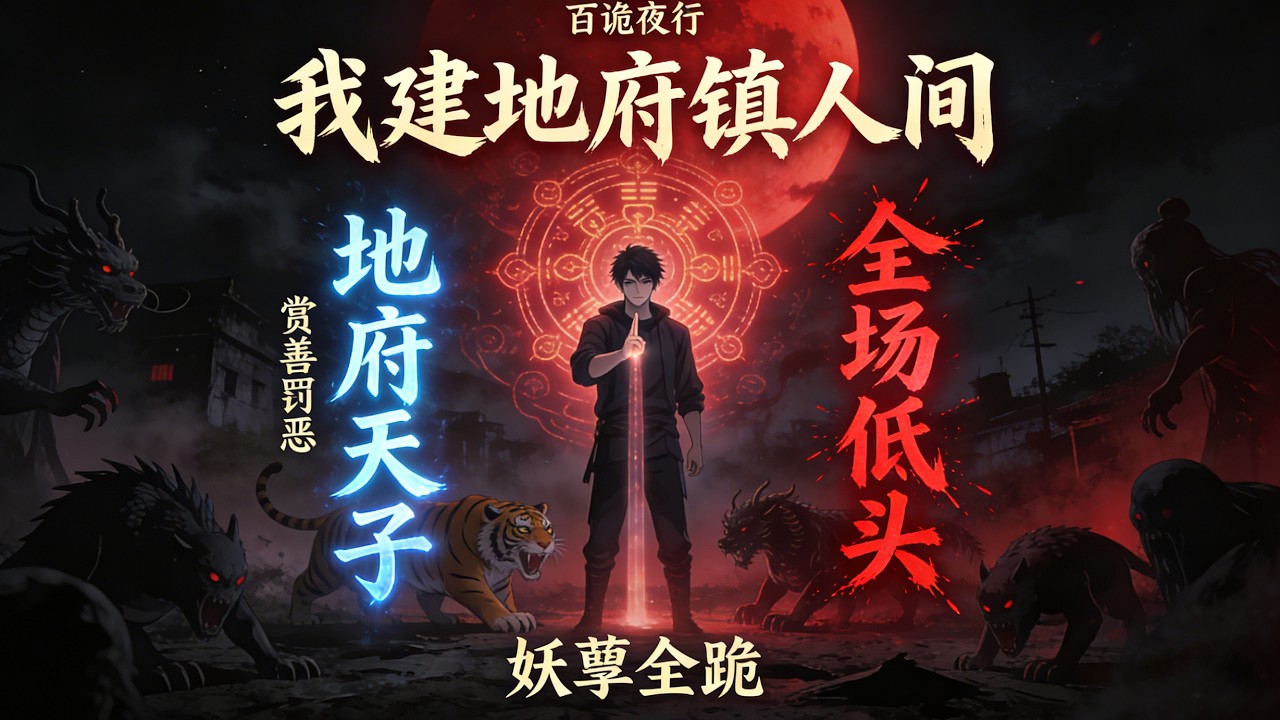 【FULL】🔥《异界百詭橫行，我一人鎮壓人間》妖孽强者？ 不好意思，全跪在我地府面前！#動畫#逆襲#小說#動畫#漫剧#智绘