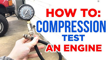 How to: Compression Test an Engine