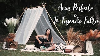 Video thumbnail of "Stephanie Jacovine -  Amor Perfeito + Tô Fazendo Falta(cover Roberto Carlos e Joanna)"