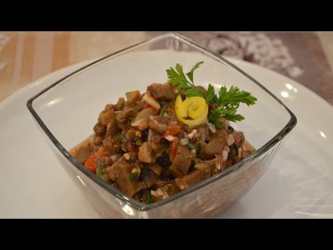 Видео рецепт Вкусная баклажанная икра