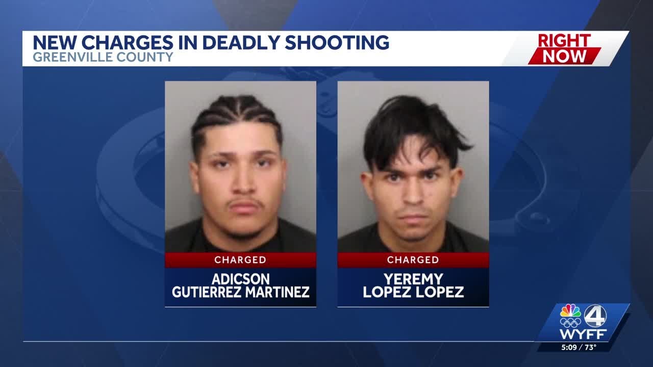 Two men charged with murder in Greenville County found to be in U.S ...
