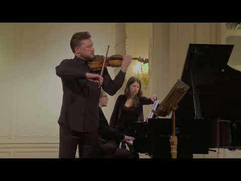 Pavel Milyukov (violin) English Hall of St. Petersburg Music House 2018-01-17 Part 1