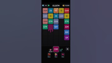 M2 Blocks Gameplay Reached 8 Billion #x2blocks #blockgame #numbergame #2048game #offline_games