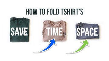 How To Fold T Shirt In 2 Seconds | Quick T Shirt Folding Method Revealed