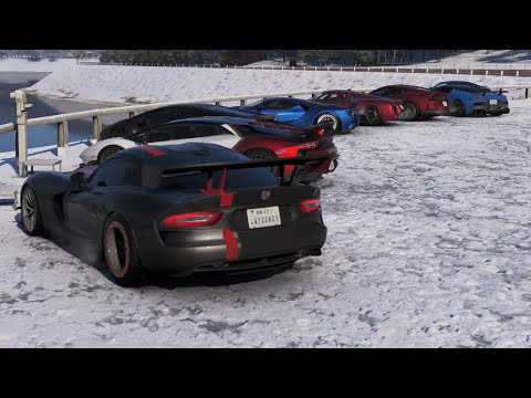 Forza Horizon 6: SuperCar Rentals Car Cruise & Highway Pulls In Winter