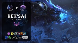 Rek'Sai Mid vs Kassadin - EUW Master Patch 14.6