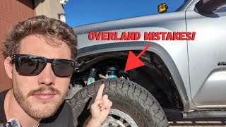 Mistakes I Made Building My Overland Tacoma 🚙💸 | What I’d Do Differently