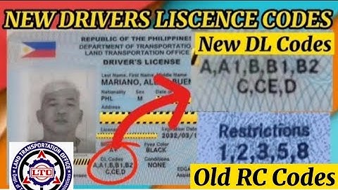 LTO DRIVERS LICENSE RENEWAL UPDATE/NEW DL CODES/10 YEARS VALIDITY.
