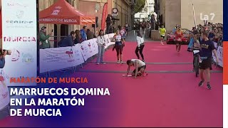 Los marroquíes Taghrafet y Kanbouchia se coronan en la Maratón de Murcia | La 7