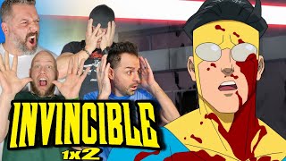 Invincible Learning The Hard Way First Time Watching Invincible 1X2 Reaction