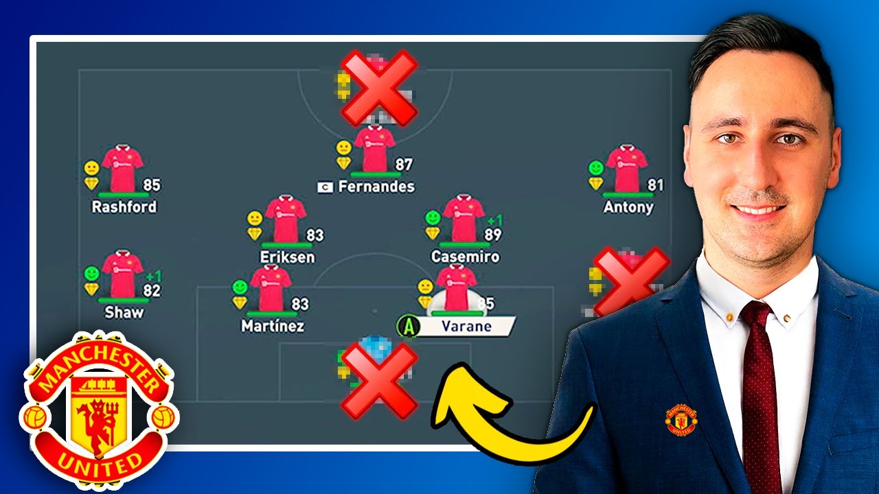 ПЕРЕСТРОЙКА ФК Манчестер Юнайтед | FIFA 23 карьера