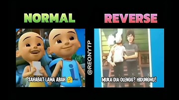 Sahabat Abah - Upin Ipin Video Reverse (reverse+subtitle) #reonytp